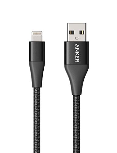 Anker 551 USB-A to Lightning Cable (3ft), iPhone Charger with Fast Charging, MFi Certified Cable Compatible with iPhone 13/12/11/X/8 Series and More, Ideal for Home and Car Use