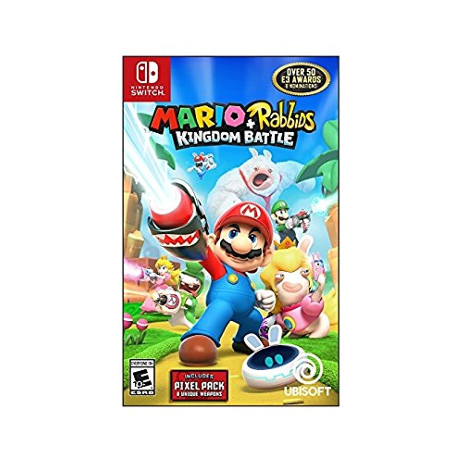 Book Cover Mario + Rabbids Kingdom Battle - Nintendo Switch Standard Edition