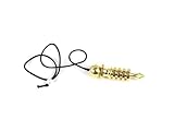 JET Isis 4 Plate Ring Brass Metal Isis Pendulum Chord String Healing Dowsing A++ Reiki Free Booklet Jet International crystal Therapy