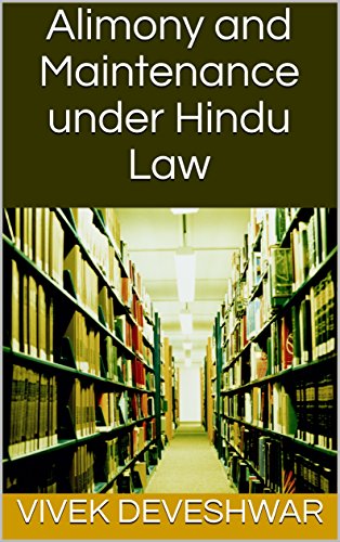 Alimony and Maintenance under Hindu Law