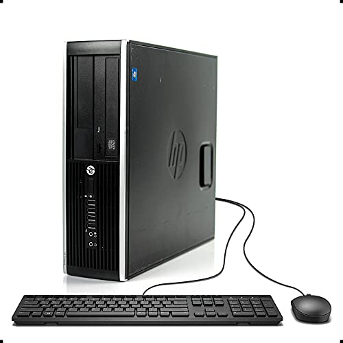 HP Desktop Computer PC Dual Core AMD 8gb 500gb DVD Genuine Windows 10 Professional WiFi Wireless (Renewed)