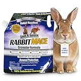 Nature's MACE Rabbit MACE Granules, Rabbit Repellent for Gardens, Lawns, Farms & Landscapes, Treats 1,350 sq ft, Granular Deterrent, 3 Pounds, All-Season Use, Safe for Pets, Children, and Plants