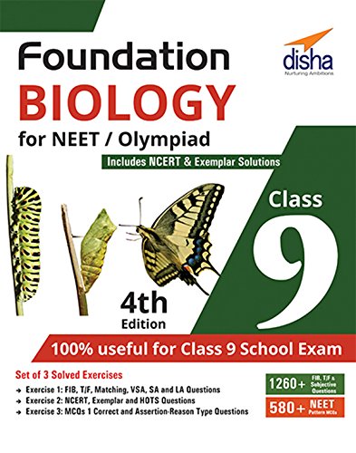 Foundation Biology for NEET/ Olympiad Class 9 - 4th Edition