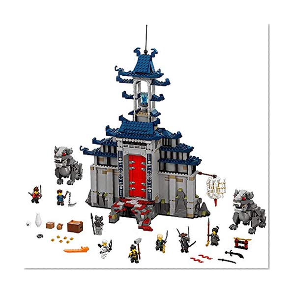 Book Cover LEGO Ninjago Movie Temple Ultimate Ultimate Weapon 70617 Building Kit (1403 Piece)