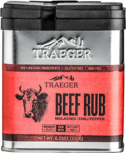 Book Cover Traeger Grills SPC169 Beef Rub with Molasses and Chili Pepper