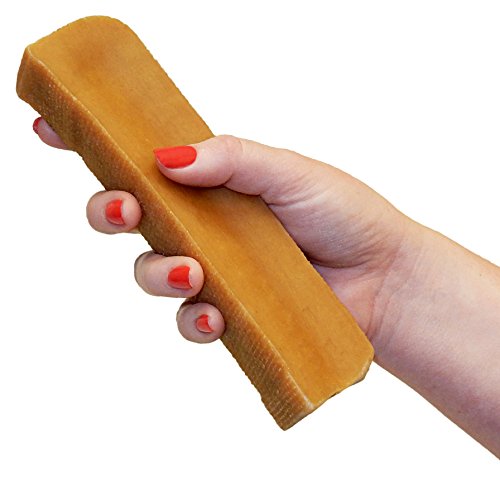 Pawstruck Monster Himalayan Yak Dog Chew (6 to 7 oz.) Natural Yak & Cow Milk/Cheese Long-Lasting, Jumbo Treat for Dogs, Best XL Thick Chew Stick