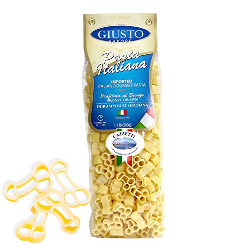 Giusto Sapore Cazzetti - Male Parts Shaped Pasta - Premium Organic Italian Pasta - Perfect for Bachelorette Parties - Gag Gifts