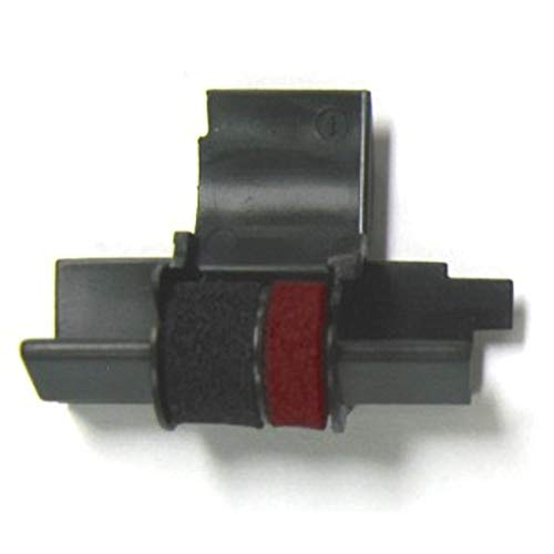 (6 Pack) COMPUMATIC Compatible/Replacement Calculator Ink Roller, Black/Red IR-40T, for Casio HR-300RC HR-200RC HR-170RC HR-150RC HR-100RC HR-100TM HR-150TM and More