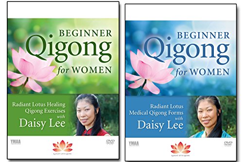 Book Cover Bundle: Radiant Lotus Qigong 2-DVD Set / Beginner Qigong for Women by Daisy Lee (YMAA)