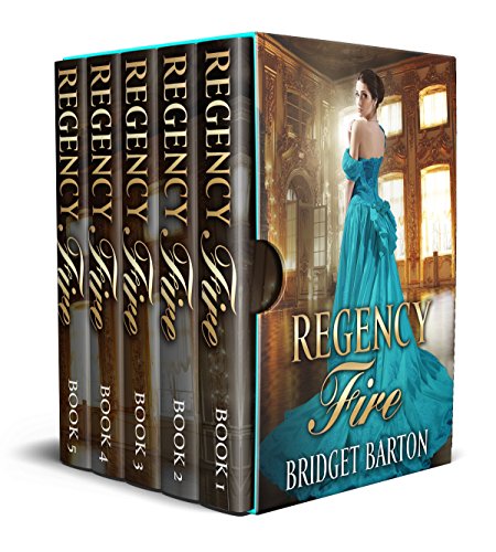 Book Cover Regency Romance Collection: Regency Fire: The Historical Regency Romance Complete Series (Books 1-5)