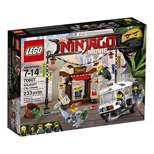 Book Cover LEGO Ninjago Movie City Chase 70607 Building Kit (233 Piece)
