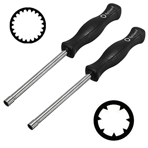 DJDZ 2ct Carburetor Adjustment Tool Kit(Full 21 Splined Teeth & 7 Splined Teeth) Screwdriver # 530035560 for Common 2 Cycle Carb Small Engine