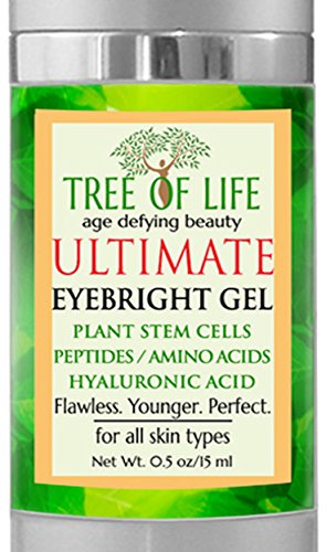 Book Cover Anti Aging Eye Gel for Dark Circles and Puffiness