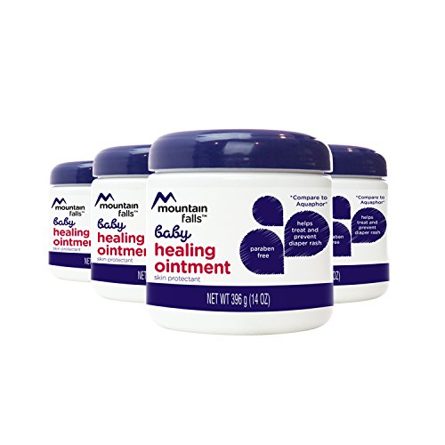Mountain Falls Baby Healing Ointment for Diaper Rash, 14 Ounce (Pack of 4)