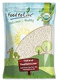 Organic Navy Beans, 10 Pounds - Non-GMO, Kosher, Raw, Vegan, Sirtfood, Bulk
