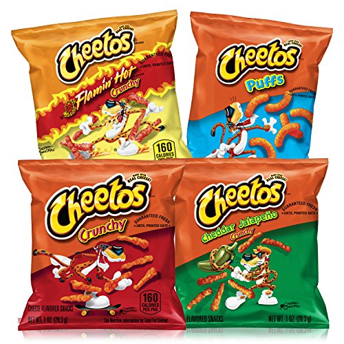 Book Cover Cheetos Cheese Flavored Snacks Variety Pack, 40 Count