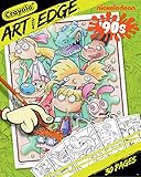 Crayola Art with Edge Coloring Pages Nickelodeon Toy