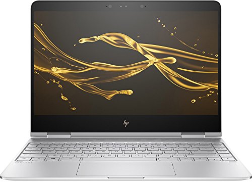 Book Cover 2017 HP - Spectre x360 13-AC013DX 2-in-1 13.3in Touch-Screen Laptop - Intel Core i7 - 8GB Memory - 256GB Solid State Drive - Natural silver (Renewed)