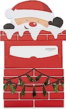 Book Cover Amazon.com Gift Card in a Santa Chimney Reveal