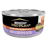 Purina Pro Plan Grain Free Pate Wet Cat Food, Complete Essentials Turkey and Vegetables Entree - (Pack of 24) 5.5 oz. Cans