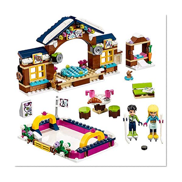 Book Cover LEGO Friends Snow Resort Ice Rink 41322 Building Kit (307 Piece)