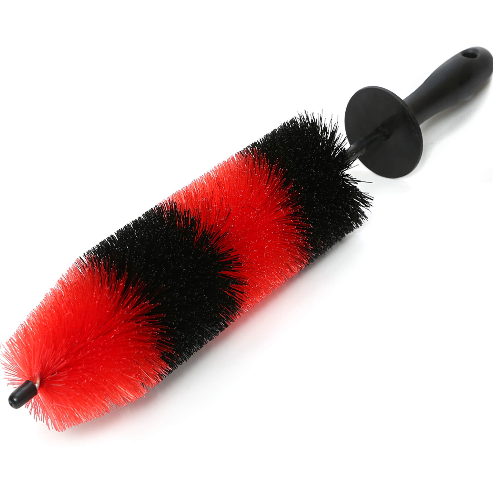 TAKAVU Master Wheel Brush, Easy Reach Wheel and Rim Detailing Brush 18â€™â€™ Long Soft Bristle, Car Wheel Brush, Rim Tire Detail Brush,Multipurpose use for Wheels,Rims,Exhaust Tips,Motorcycles