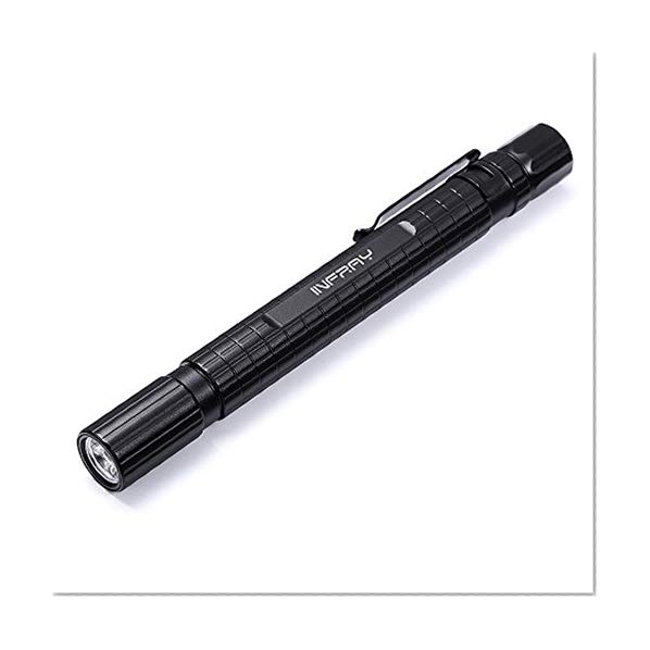 Book Cover INFRAY LED Flashlight, Pocket-Sized Pen light with Super Bright CREE XPE2 R4 LED, Adjustable Focus High Lumen Pen Flashlight, Portable & Waterproof Small LED Flashlights, Powered By 2AAA Batteries