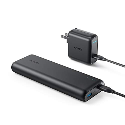 Anker PowerCore Speed 20000 Pd, 20100mAh Portable Charger & 30W Power Delivery Charger Bundle, Input & Output Type C Power Bank for MacBook Air/Ipad Pro 2018, iPhone 11/ Pro/X, Macbooks, S10
