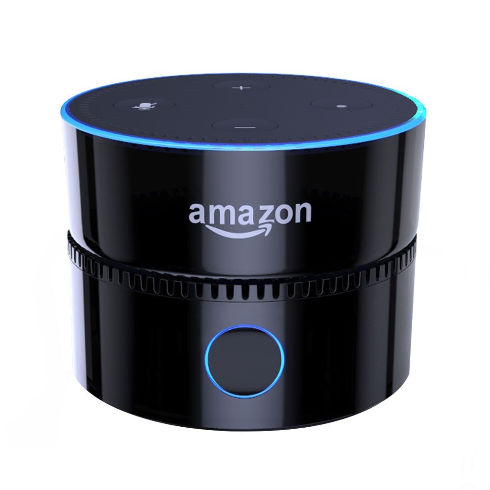 Book Cover Fremo Evo Plus Battery Base for Amazon Echo Dot 2nd Generation (Black)