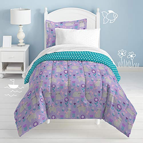 Book Cover dream FACTORY Comforter Set, Gray, Twin