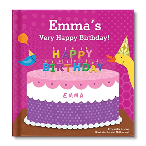 Book Cover Baby's First Birthday for Girls - Personalized Children's Story - I See Me!