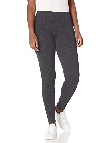 No Nonsense Women's Cotton Legging, Charcoal Grey, Xx-Large
