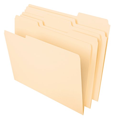 Book Cover Pendaflex File Folders, Letter Size, 8-1/2