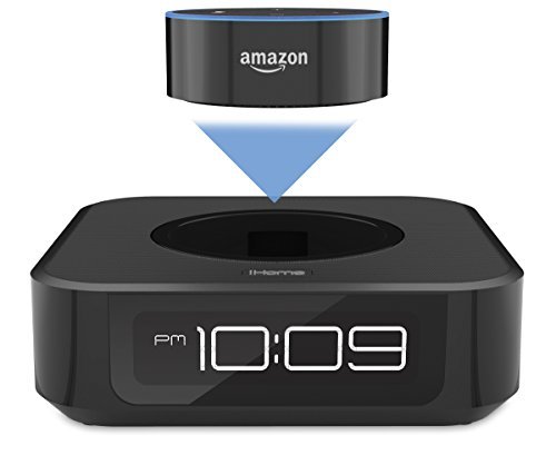 Book Cover iHome iAVS1 Bedside Stereo Speaker System for Amazon Echo Dot [Dot sold separately]