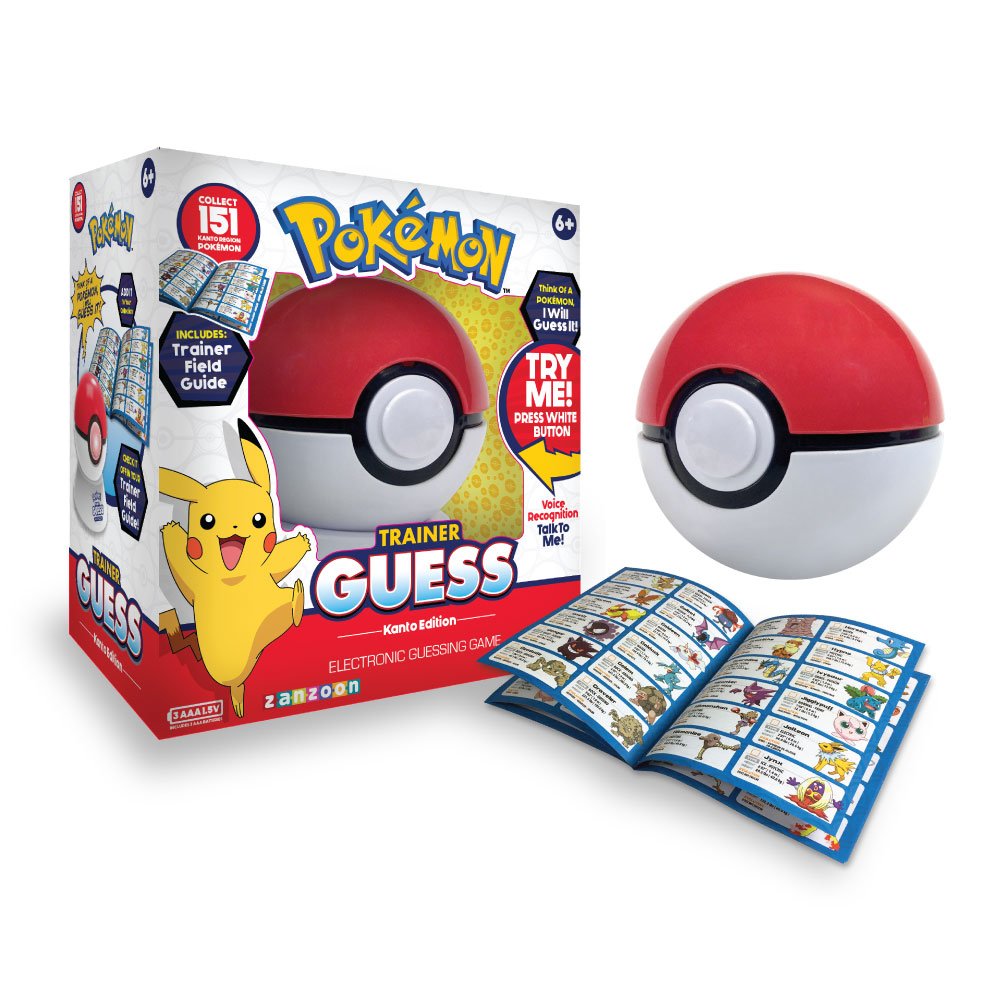 Book Cover Pokemon Trainer Guess: Kanto Edition Electronic Game for 72 months to 180 months