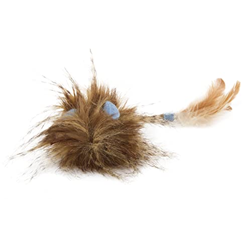 Petlinks HappyNip Wild Wooly Cat Toy, Contains Silvervine & Catnip - Brown, One Size