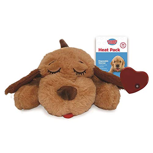 Book Cover SmartPetLove Snuggle Puppy Behavioral Aid Toy, Biscuit