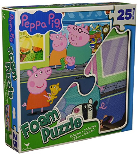 Book Cover Peppa Pig Foam Puzzle - 25 Pieces