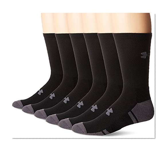 Under Armour Adult Resistor 3.0 Crew Socks (6-Pack)