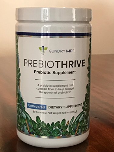 Book Cover Gundry MD PREBIOTHRIVE Prebiotic Dietary Supplement 10.6oz Factory Sealed