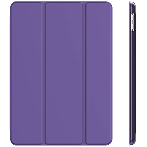 JETech Case for iPad (9.7-Inch, 2018/2017 Model, 6th/5th Generation), Smart Cover Auto Wake/Sleep, Purple