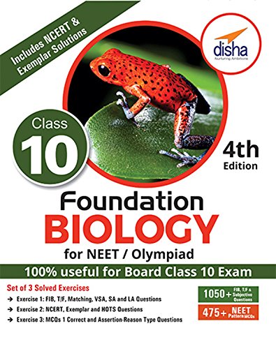Foundation Biology for NEET/ Olympiad Class 10 - 4th Edition