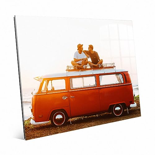 Book Cover Picture Wall Art Your Photo on Custom Glass 20 x 16 Horizontal Print
