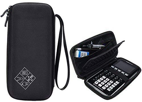 MASiKEN Hard EVA Carrying Case for Texas Instruments TI-84 / Plus TI-83 Plus CE Graphing Calculator, More Space for Pen and Accessory