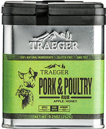 Book Cover Traeger Grills SPC171 Pork and Poultry Rub with Apple and Honey