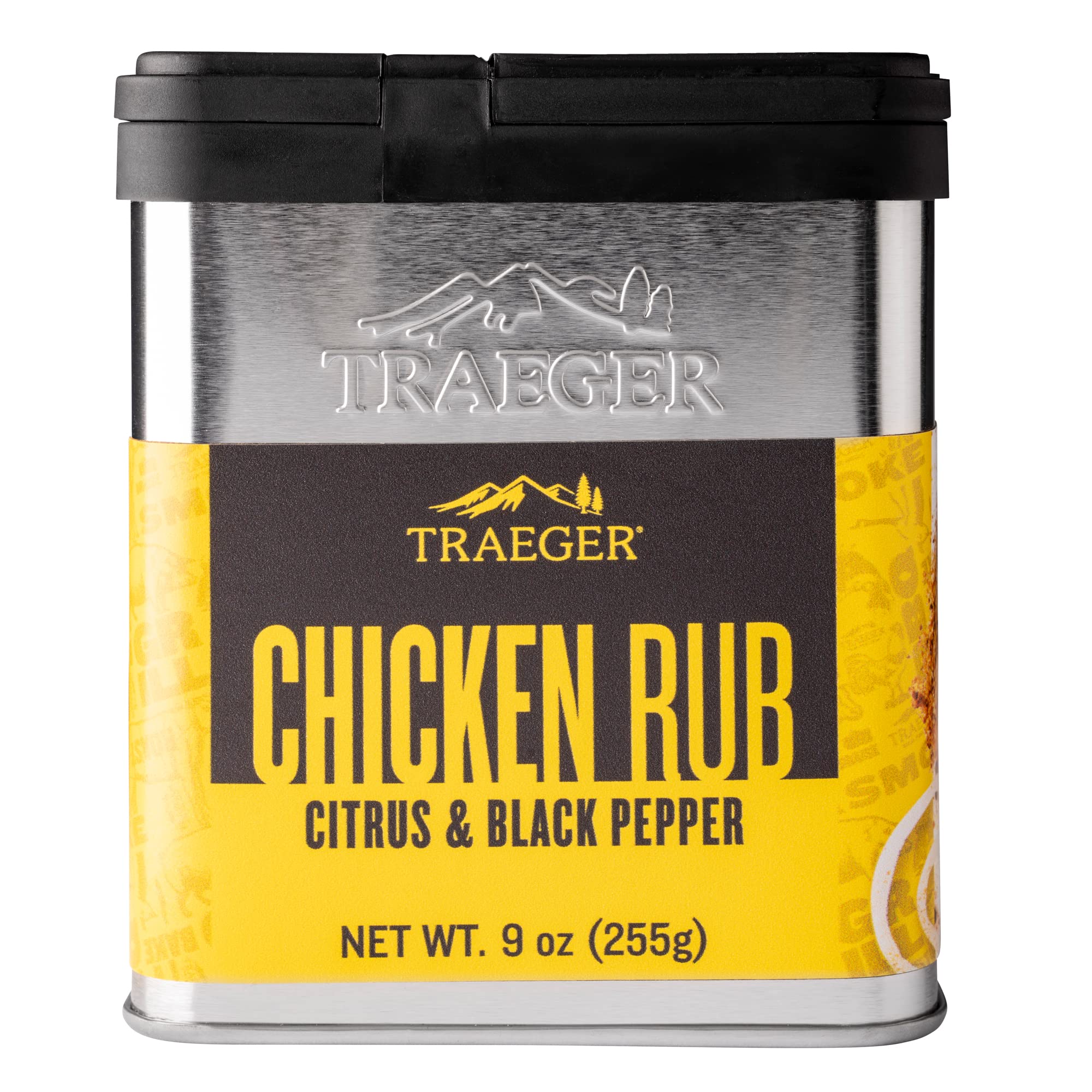 Book Cover Traeger Grills SPC170 Chicken Rub with Citrus & Black Pepper