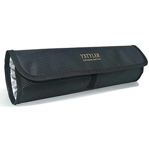 YSTYLER Heat Resistant Bag for Hair Straightener (Black)
