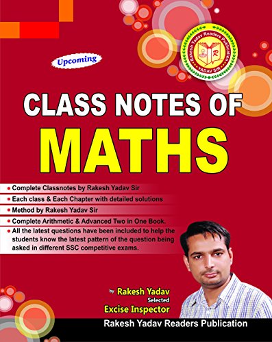Class Notes of Maths