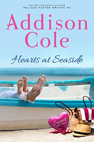 Book Cover Hearts at Seaside (Sweet with Heat: Seaside Summers Book 3)