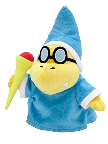 Little Buddy Super Mario All Star Collection 1599 Kamek/Magikoopa Stuffed Plush, 8",Multicolor